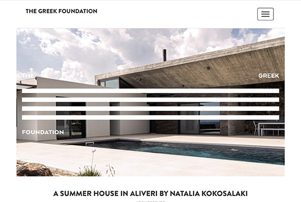 THEGREEKFOUNDATION.COM – MONOLITHIC RESIDENCE